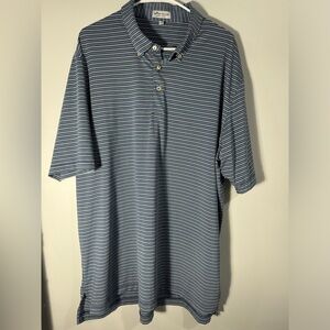 PETER MILLAR Summer Comfort Performance Polo Golf Shirt Size XXL